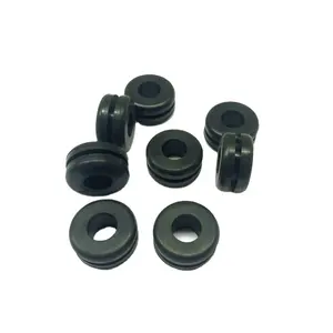 Rubber Hole Grommet Eyelet Ring-Firewall Grommets Automotive For Wires Cables Electrical Outlet Loop Protector