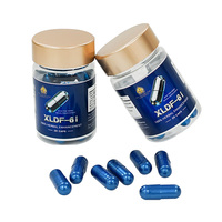 XLDF-61 Capsules de performance masculine à forte teneur en fibres alimentaires avec formule à base de plantes pour soutenir l'endurance et la confiance