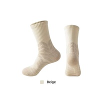 Chaussettes de basketball en tissu éponge pour hommes, chaussettes athlétiques épaisses et rembourrées 168N, antidérapantes, absorbant la transpiration, chaussettes de sport pratiques