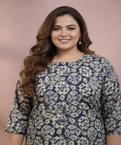 MODERN COTTON PRINTED WORK ONLY KURTI DAILY WEAR IN-STOCK QUICK DRY LADIES MULTI COLOR WHOLESALE PRICE ETHNIC GARMENT - Product Image 5