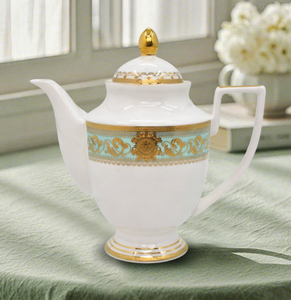 Elegant Heat Resistant Porcelain Coffee <b>Set</b> With Gift Box for Daily Breakfast Afternoon Tea Office Collection - Product Image 2