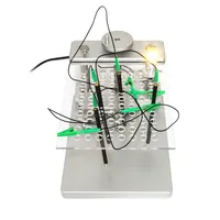 Marco BDM LED de acero inoxidable de alta calidad 2024 con 22 Uds. Adaptadores completos sonda BDM MARCO DE Metal BDM aluminio con pluma de sonda de 4 Uds.