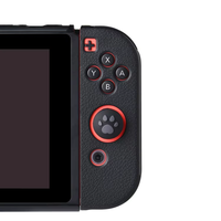Coque de protection en cuir pour console Nintendo Switch, protection intégrale