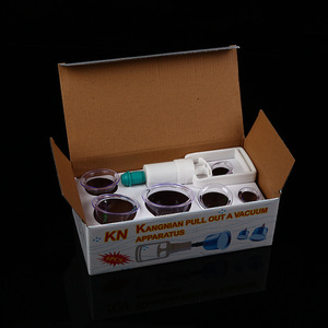 Hijama Set bekam rumah tangga, Set cangkir penyedot vakum, kaleng pijat badan 6 buah - Product Image 3