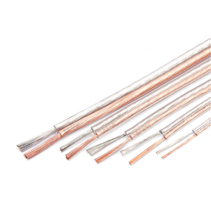 14awg kép song song Loa cáp/41*0.254 Cca + đóng hộp CCA dây dẫn/màu trong suốt đóng gói trong 250ft (76.25M) mỗi ống chỉ. - Product Image 1