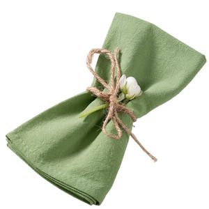 Serviettes en coton 100 % uni pour la restauration, serviettes <span class=keywords><strong>de</strong></span> <span class=keywords><strong>table</strong></span> et torchons <span class=keywords><strong>de</strong></span> cuisine pour mariages, hôtels et banquets (vente en gros) - Product Image 2