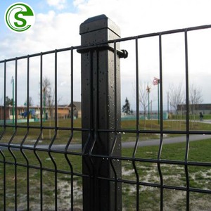 De <span class=keywords><strong>Nylon</strong></span> de la cerca de la malla Para cerco paneles de vallas de Jardin hàng rào 3D cổng hàng rào an ninh với Bài đào - Product Image 3
