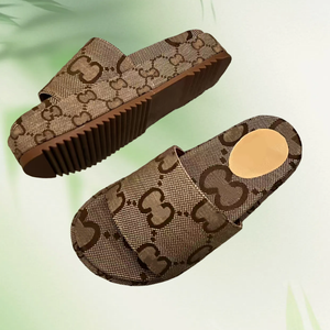 Luxury <b>Slippers</b> Slide Brand Designers Women Shoes Ladies Hollow Platform Sandals Women's Slide Sandal Beach Woman Shoes <b>Slippers</b> - Product Image 2