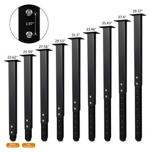 Gambe per Tavolo da Cucina Regolabili Manualmente, Parti di Mobili in Vendita, Gambe in Metallo Antiscivolo per Tavolo da Soggiorno - Product Image 3