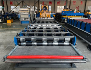 Automatische Glasierte Stufenziegel-Maschine für PPGI/PPGL-Stahl Hochglanz-Dachziegel-Formlinie - Product Image 6