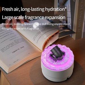 Diffuseur d'huiles essentielles portable à ultrasons, nouveau design, simulation de fissures de lave volcanique, pour la maison, cadeau - Product Image 4