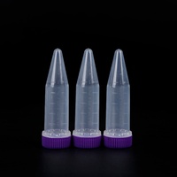 Tubes de centrifugation microcentrifuges en plastique de laboratoire 5 ml jetables de qualité médicale à prix d'usine