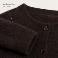 Pull en maille fine noir pour femme, col montant, manches longues, service OEM, fourni par l'usine