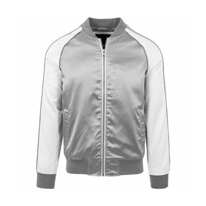 ผู้ชายออกแบบใหม่ที่กำหนดเองซาตินทิ้งระเบิดแจ็คเก็ตสำหรับผู้ชายที่ทำในปากีสถาน - Product Image 5