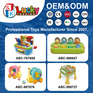 Établi de construction pour atelier de simulation pour enfants, trieur de formes de jouets, mini kit d'<span class=keywords><strong>outils</strong></span>, banc d'<span class=keywords><strong>outils</strong></span> pour bébé, ensemble de jeu avec sons et lumières - Product Image 6