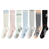 Chaussettes de compression pour femmes de haute qualité pour la course à pied, le marathon et la remise en forme