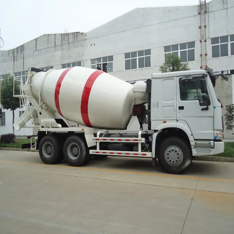 Camiones mezcladores de hormigón de carga automática, 8 metros cúbicos de capacidad