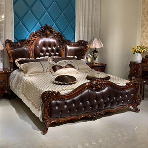 Ensemble de meubles de chambre à coucher Noble lit king size de luxe ensemble de meubles modernes, ensembles de meubles de luxe modernes vaut la peine - Product Image 2