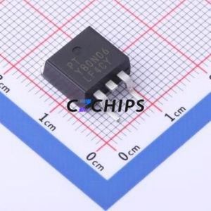 Venta al por mayor PTY80N06 TO-263-3 Transistor de efecto de campo (MOSFET) Venta al por mayor Chips de componentes electrónicos y servicio BOM - Product Image 1