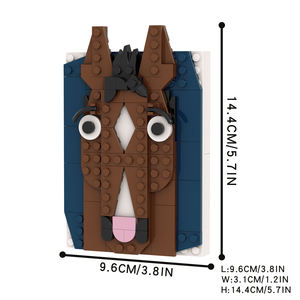 MOC1651 BoJack Horseman 136 pz mattoncini di animazione televisiva assemblare educazione creativa blocchi di costruzione per bambini giocattoli regalo - Product Image 3