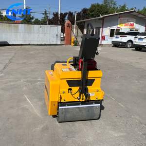 Mini Honda Engine Vibratory Double Drum <b>Road</b> <b>Roller</b> Diesel/Gasoline - Product Image 1