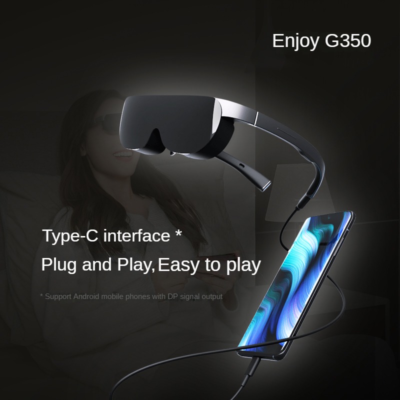 GRAWOOW G350 スマートARグラス RTS 3D映画拡張現実ヘッドディスプレイ