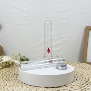 Tubes à essai en plastique PET de 100mm avec bouchon à vis - Product Image 2