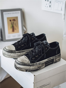 Chaussures unisexes tendance, nouveau style, baskets en toile basses rétro polyvalentes, chaussures décontractées, fabricants de baskets personnalisées - Product Image 2