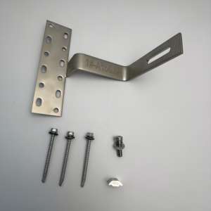 <span class=keywords><strong>Crochet</strong></span> de toit de panneau solaire réglable Système de montage de toit de tuile solaire en acier inoxydable Support de tuile d'<span class=keywords><strong>ardoise</strong></span> en céramique - Product Image 2