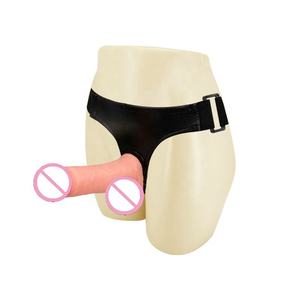 Baile, venta al por mayor, arnés Ultra apasionado, consolador con correa para <span class=keywords><strong>lesbianas</strong></span>, Material TPE, consoladores portátiles para masturbación Gay femenina - Product Image 3