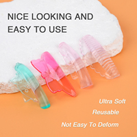 EMEDA Marque Privée – Coussinets en silicone adhésifs coréens pour rehaussement de cils, réutilisables, pour salon, tiges de rehaussement de cils en gelée, colorées, souples, pour permanente de cils