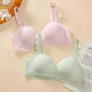 Nel sud-est asiatico il piccolo petto esplosivo transfrontaliero della ragazza confortevole traspirante sottile biancheria intima da studente che raccoglie reggiseno regolabile - Product Image 2