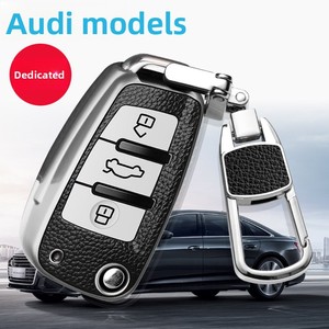 Funda para Llave de Coche Plegable Especialmente Diseñada para <span class=keywords><strong>Audi</strong></span> Q3 Q2L <span class=keywords><strong>A1</strong></span> A3 Q7 A6L Antiguo, Hebilla de Llave de Alta Gama, Repuestos de Coche - Product Image 6