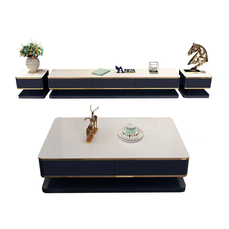 Blue (Stone Plate Table)