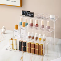 Présentoir personnalisé en acrylique pour cosmétiques, conteneur de stockage pour produits de première nécessité