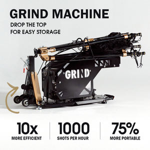 Machine de tir au <span class=keywords><strong>basket</strong></span>-ball portable de haute qualité GRIND, réglable, avec support en métal pour une utilisation en intérieur et en extérieur - Product Image 1