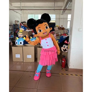 Hengyuan Commercial Cartoon Pink Girl Gracie <strong>Corner</strong> Mascot Costumes Cosplay <strong>TV</strong>&amp;Movie Mascot Costume Party Dressing - Product Image 2