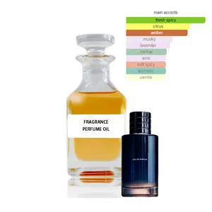 Aceite de fragancia de Perfume para mujer, vela de aceite aromático puro de marca, fabricación de jabón al por mayor
