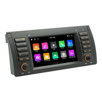 Système MP5 pour voiture, Carplay, Android Auto, WiFi, Bluetooth, Aux, radio FM, lecteur DVD Android pour voiture, unité principale pour BMW E39