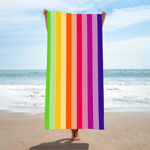 Sợi Nhỏ Kích Thước Lớn Bãi Biển Khăn Cross-Biên Giới Hot Bán Phản Ứng In Ấn Không Phai Mùa Hè Mục tiêu Nhà Sản Xuất Bán Buôn - Product Image 4