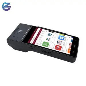 Blue tooth customized android open source Z90 POS with thermal label printer fingerprint pos machine