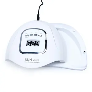 Cross-border explosive 150W nail lamp dual light source automatic induction nail phototherapy machine