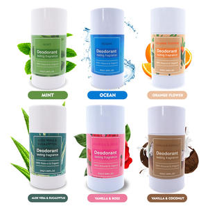 Baume corporel minéral parfumé unisexe végétalien naturel, déodorant et anti-transpirant hydratant - Product Image 1