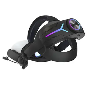 Verbesserte Version 8000mAh Wiederauf ladbarer Akku VR-Zubehör Batterie kopf riemen für Oculus Quest 2