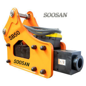 Marteau hydraulique de démolition de type triangulaire monté SB50 pour excavatrice de 11 à 16 tonnes - Product Image 4