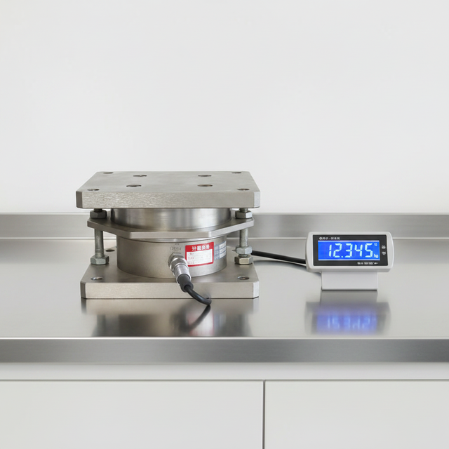Digital Load Cell Amplifier Integrated Load Cell 1Ton 2Ton 3Ton Weighing Transducer With Display Easy to Use