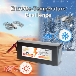 도매 22.2V 12000mah 6S 산업 등급 리튬 이온 드론 배터리 팩 OEM 파트너십 환영 - Product Image 4