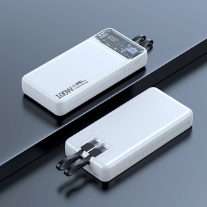 Banco de Energía Ultrafino OEM PD22.5W con Cable Integrado 3 en 1, Carga Súper Rápida, Gran Capacidad 20000mAh 50000mAh - Product Image 5