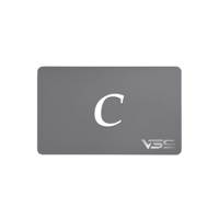 Carte Métallique Haute Sécurité Unilatérale Lisible, Carte Clé RFID Hôtelière de Luxe avec Cryptage AES-128 DESFire EV3 2K 4K 8K – Fournisseur