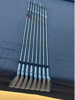 Ensemble complet de clubs de golf pour débutants en acier au carbone forgé CNC, fers pour droitiers avec manche en graphite